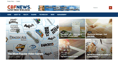 Desktop Screenshot of cbfnews.com