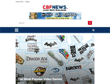 Tablet Screenshot of cbfnews.com